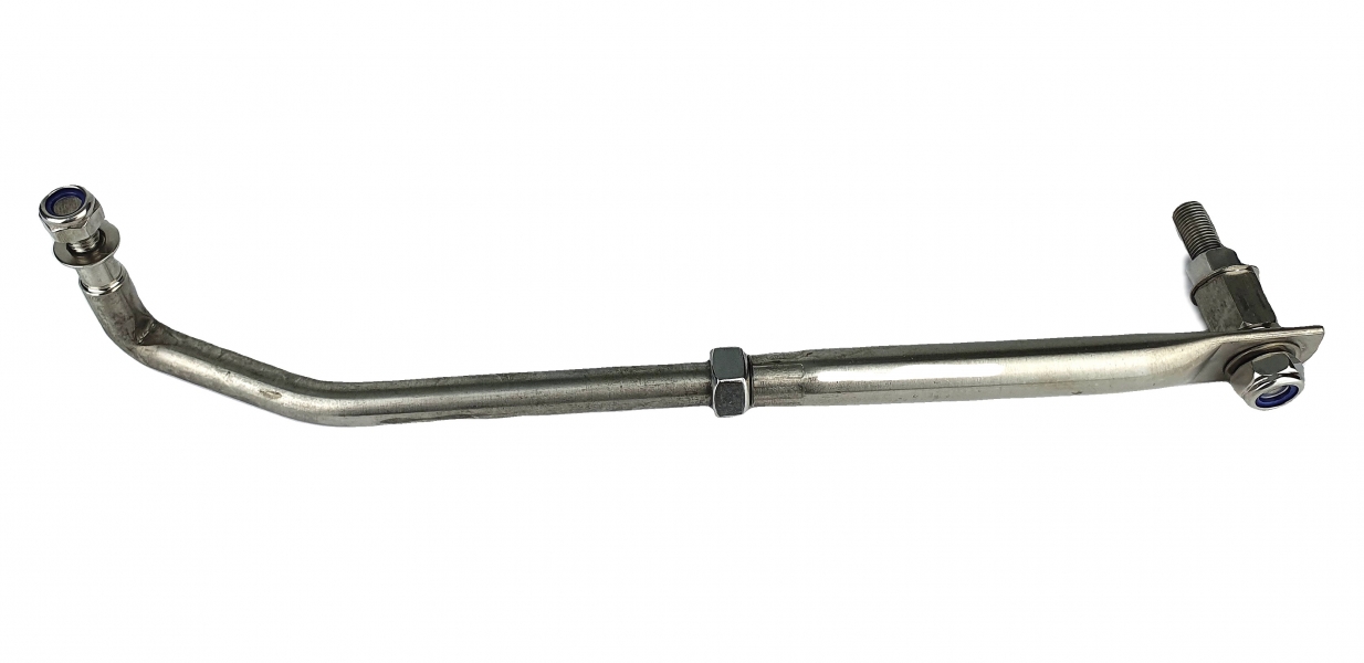Тяга рулевая YK7-T3L, 315-365 мм, нерж.