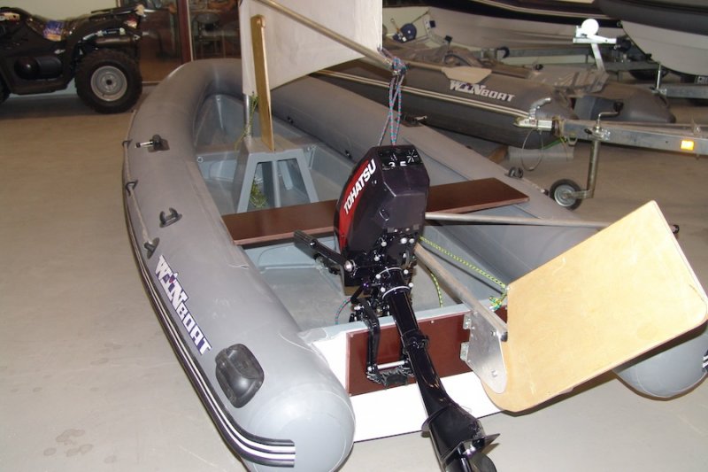 Лодка складной РИБ WinBoat 460RF Sprint Sail