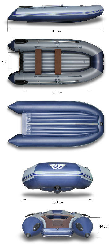 Надувная лодка ФЛАГМАН 330 U
