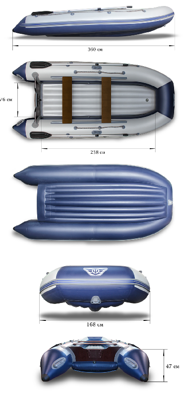 Надувная лодка ФЛАГМАН 360 U