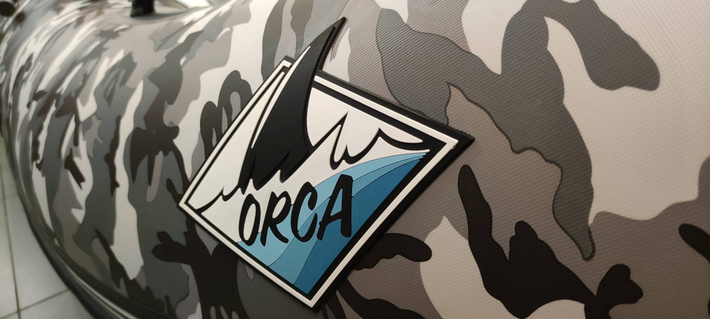 Надувная лодка ПВХ ORCA 400 НДНД КМФ